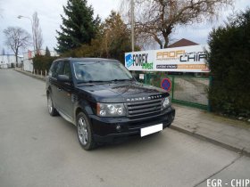 Chiptuning a deaktivace EGR ventilu Land Rover Range Rover Sport 2.7 TD