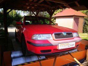Chiptuning a měření výkonu vozu Škoda Octavia I 1.8 Turbo