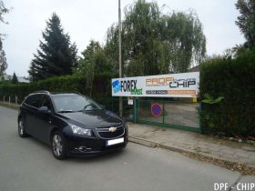 Chiptuning a odstranění DPF Chevrolet Cruze 2.0 VCDi