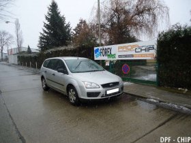 Chiptuning a odstranění DPF Ford Focus 1.6 TDCi