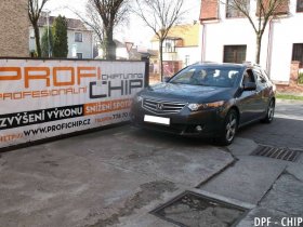 Chiptuning a odstranění DPF Honda Accord 2.2 CDTi