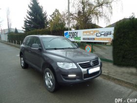 Chiptuning a odstranění DPF Volkswagen Touareg 2.5 TDI