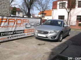 Chiptuning a odstranění DPF Volvo C30 1.6D 