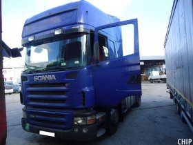 Chiptuning nákladního vozu Scania R480