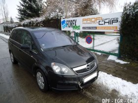 Chiptuning, odstranění DPF a deaktivace EGR ventilu Opel Zafira 1.9 CDTi 16V