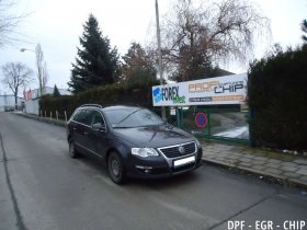 Chiptuning, odstranění DPF a deaktivace EGR VW Passat B6 2.0 TDI-PD