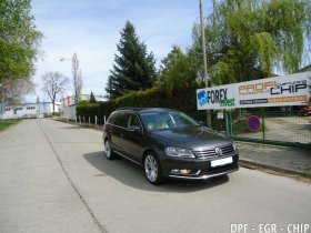 Chiptuning, odstranění DPF a deaktivace EGR VW Passat B7 2.0 TDI-CR