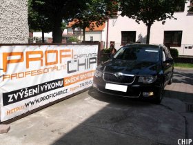 Chiptuning Škoda Superb II 2.0 TDI-CR