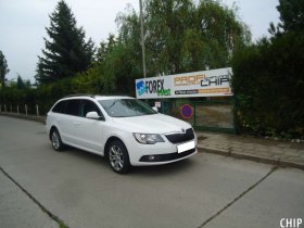 Chiptuning Škoda Superb II 2.0 TDI-CR