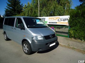 Chiptuning Volkswagen Transporter T5 1.9 TDI-PD