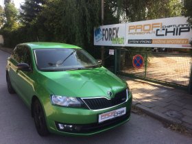 Chiptuning vozu Škoda Rapid - 1.2 TSI, 66 kW