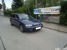 EkoChiptuning a deaktivace EGR ventilu Volvo V70 2.4 D5