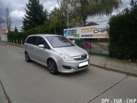 EkoChiptuning, odstranění DPF a deaktivace EGR Opel Zafira 1.9 CDTi